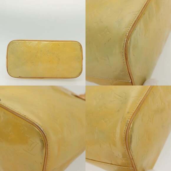 LOUIS VUITTON Monogram Vernis Houston Hand Bag Gris M91053 - Picture 10 of 13